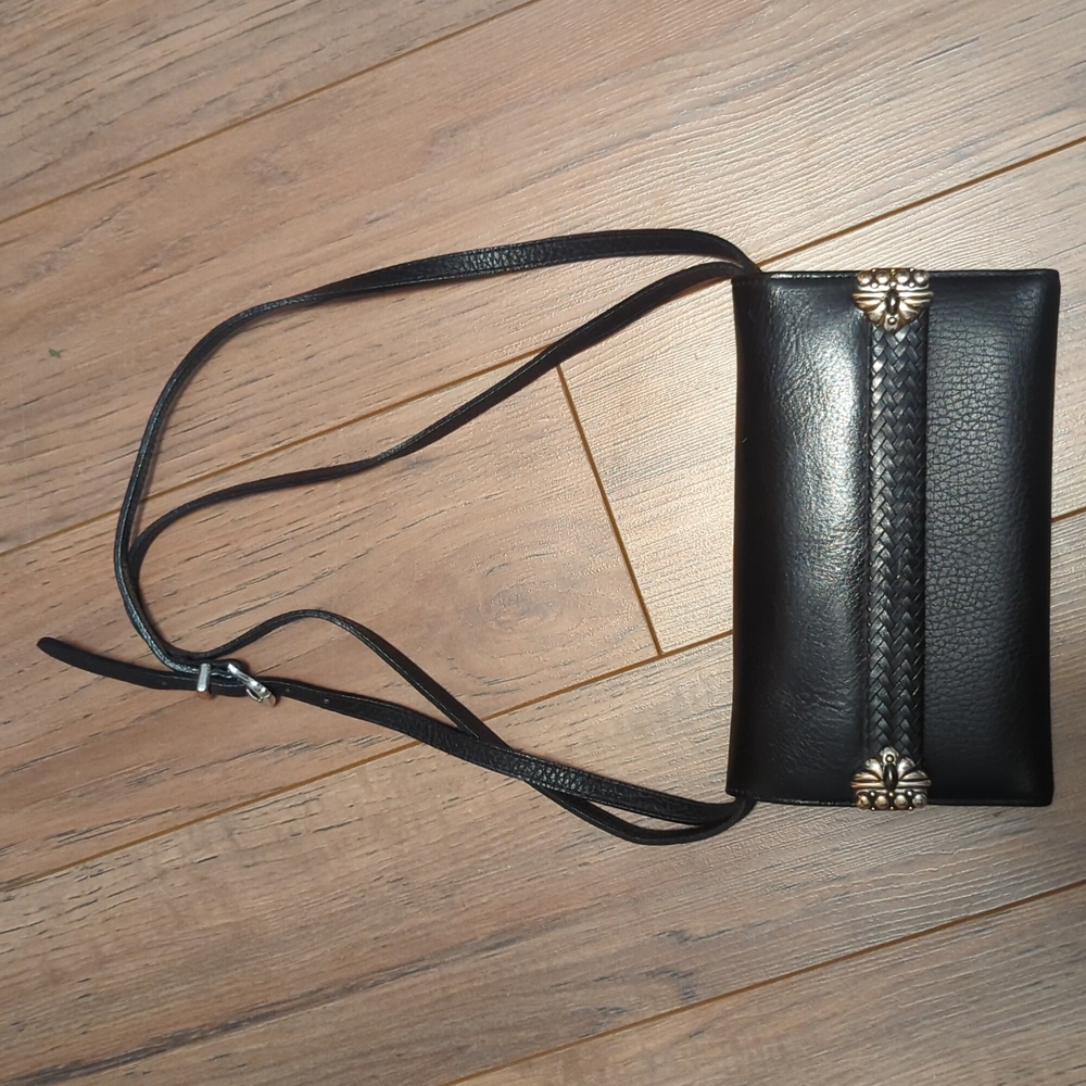 Black Leather Brighton bag